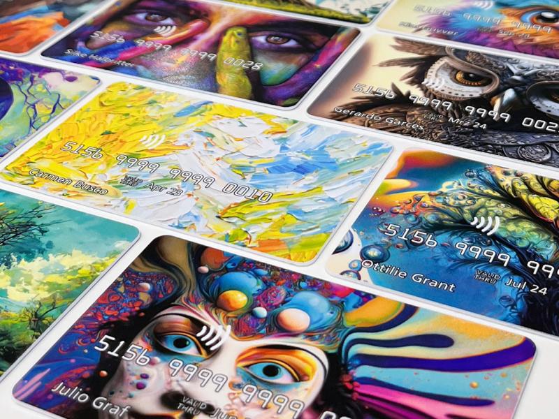 drop on demand card printing