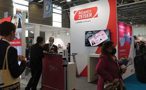 TRUSTECH exhibition stand
